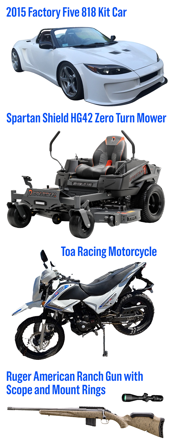 Bass Classic Grand Raffle Prizes