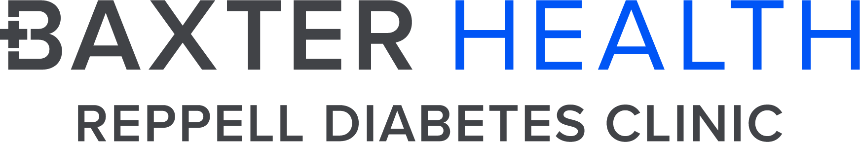 Baxter Health Reppell Diabetes Clinic Logo